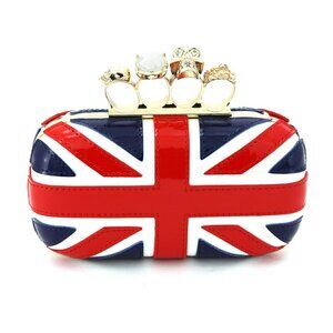 British flag knuckle clutch